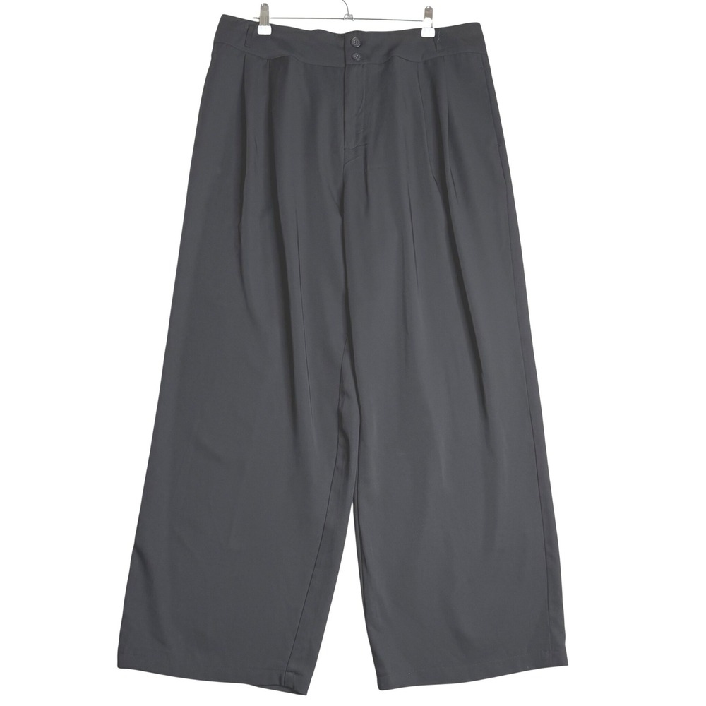 Halara High Waisted Pleated Wide Leg‎ Trousers Women's Size 1X
